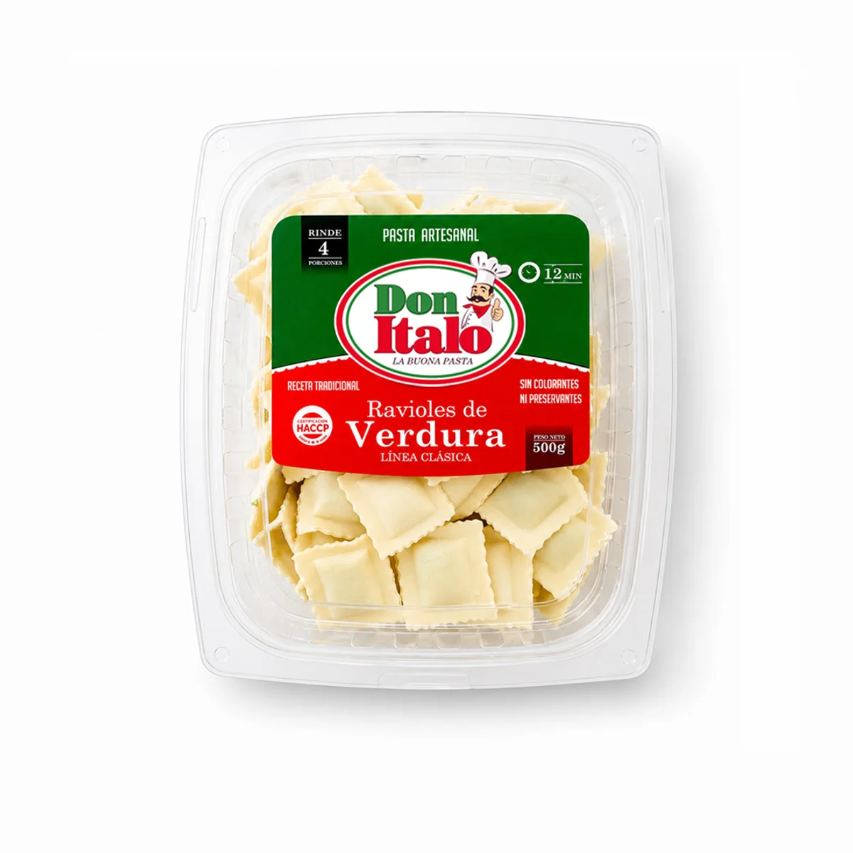 Ravioles de Verdura 500 g
