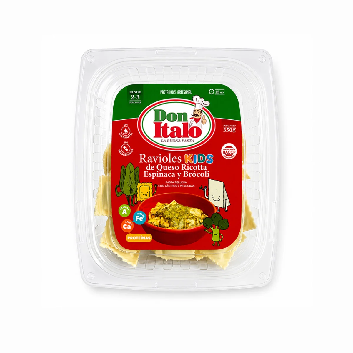 Ravioles Kids de Carne y Quinua 350 g
